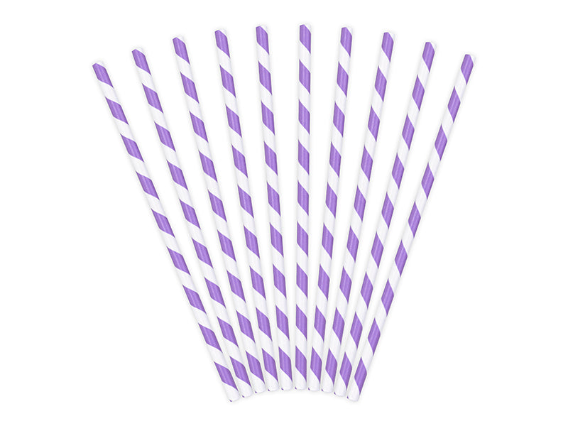 Paper Straws Lilac - SPP1-004