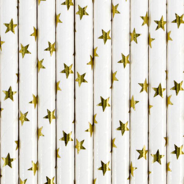 Paper Straws Gold - SPP5M-019