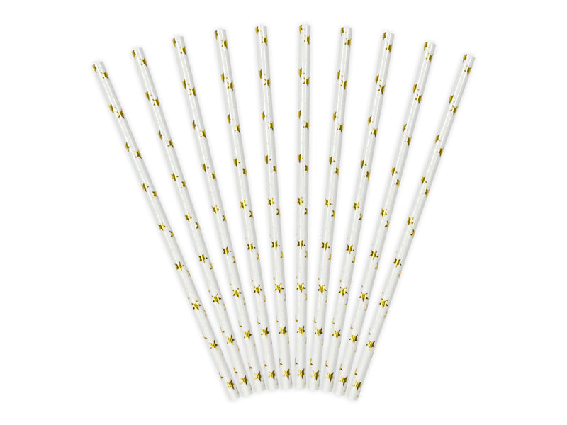 Paper Straws Gold - SPP5M-019