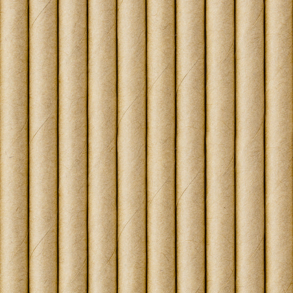 Paper Straws Kraft - SPP9-031