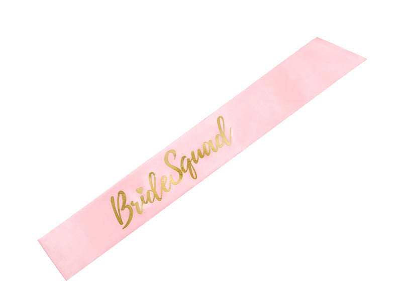 Sash Bride squad, light pink, 29.5in