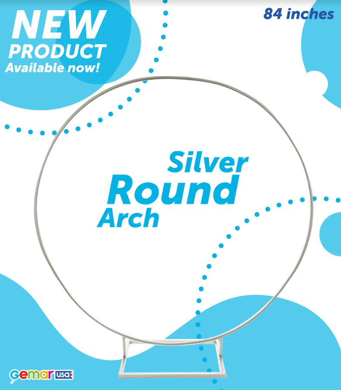 Silver Round Arch 22-0523 (84 in)