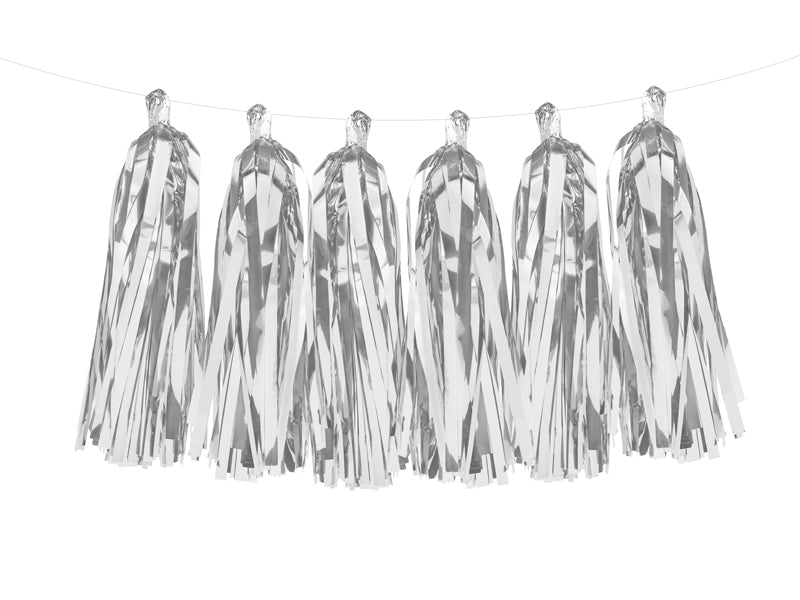 Tassel Garland Silver - TG1-018M