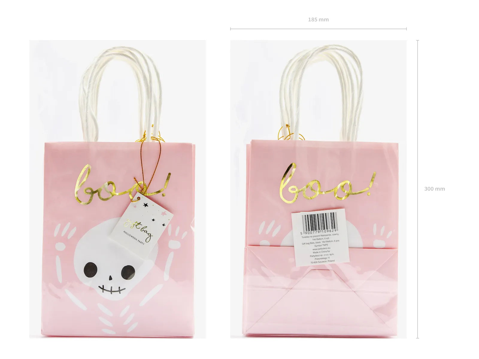 Gift Bag Boo Pink - TNP5