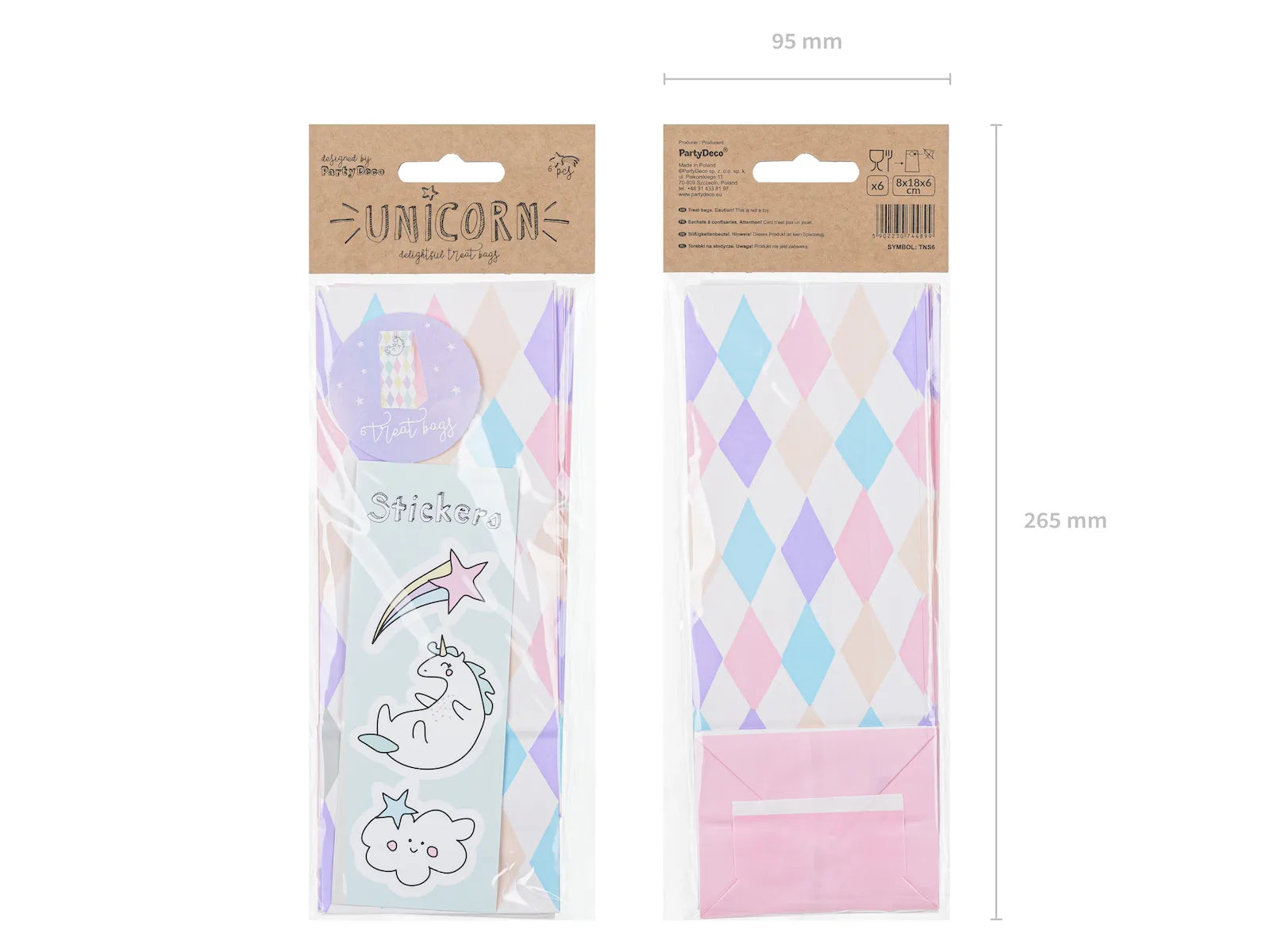 Treat Bags Unicorn - TNS6