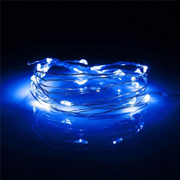 Led Light Balloon Strings - Blue 91274