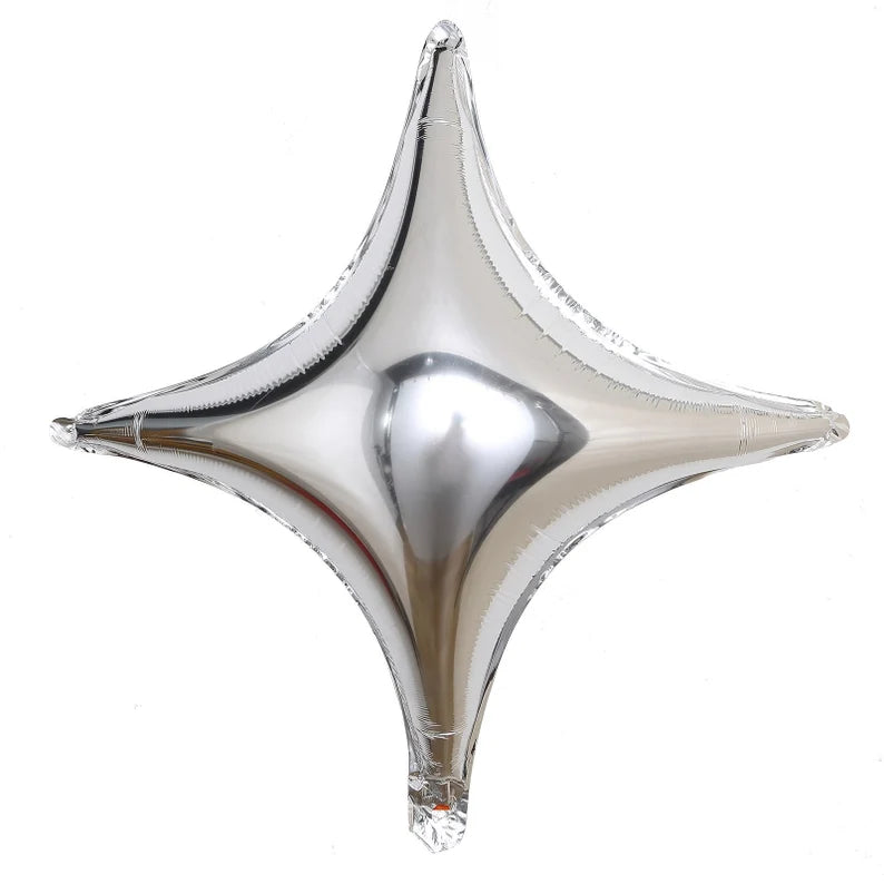 Mini 4 Point Silver Star 66353