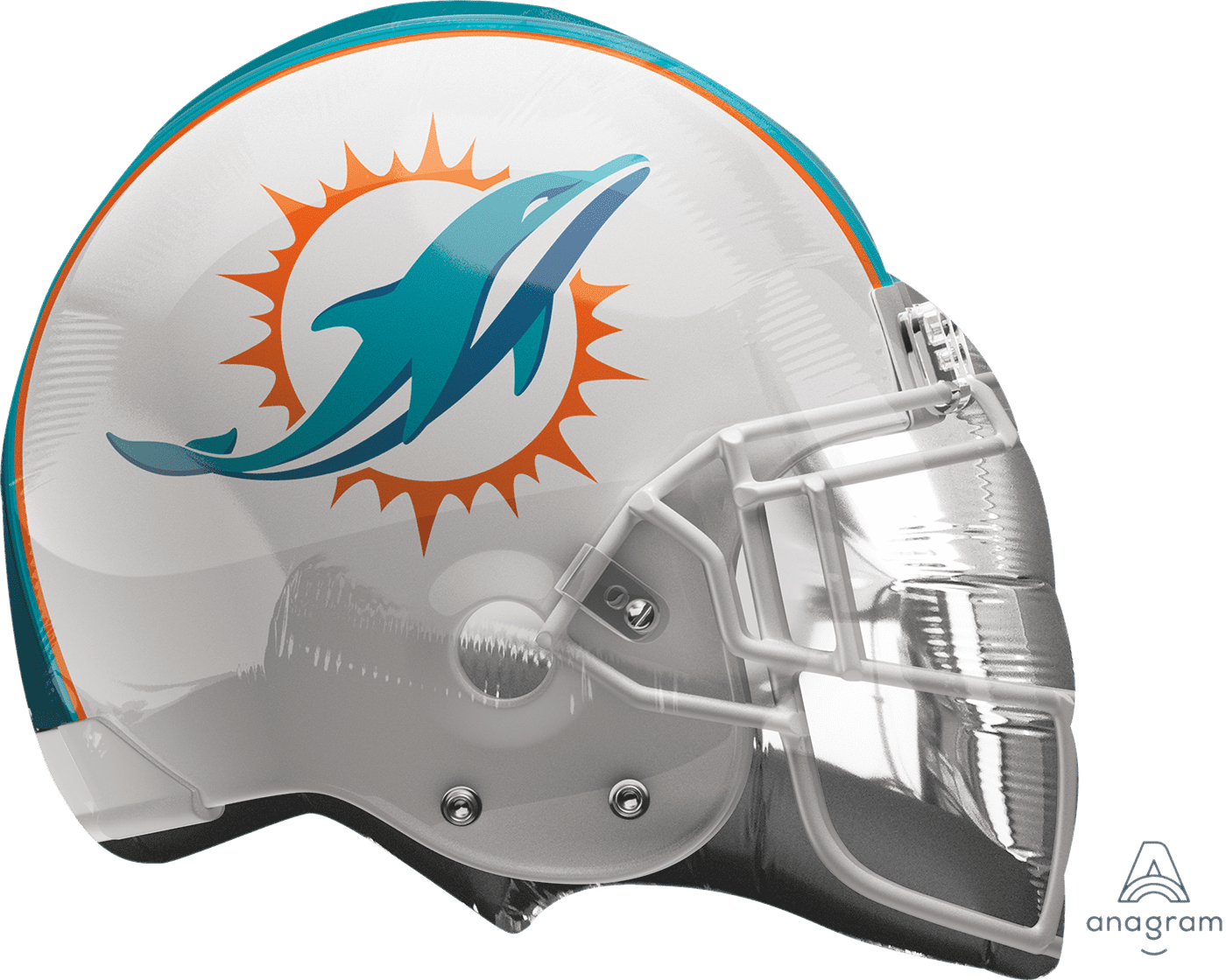 balloon football helmet Miami Dolphins Helmet 21" Balloon